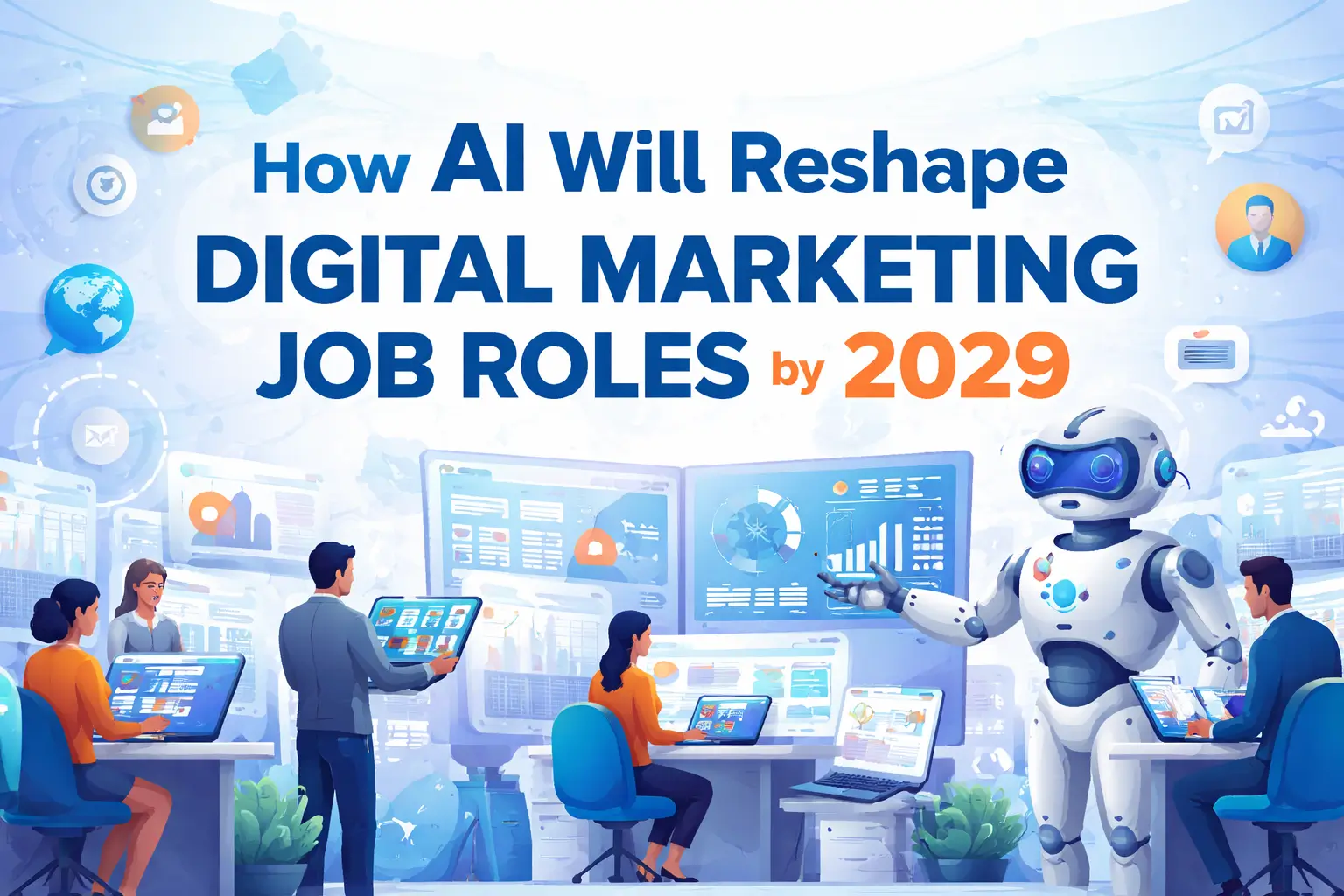 How AI Will Reshape Digital Marketing Job Roles by 2029?