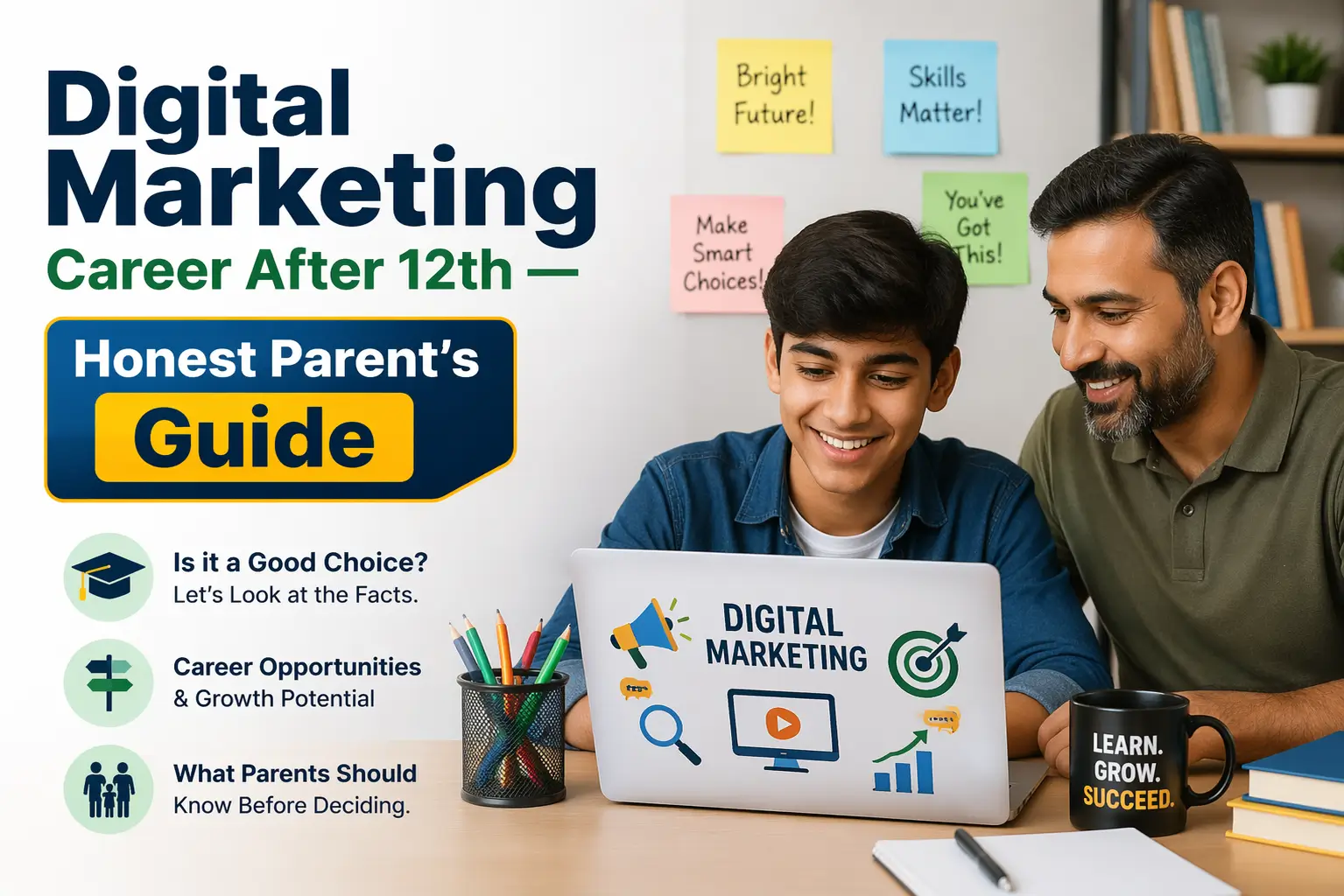 Digital Marketing Career After 12th — Honest Parent’s Guide