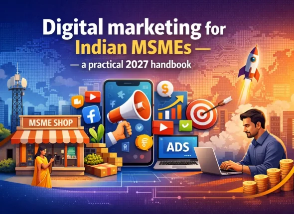 Digital Marketing for Indian MSMEs — A Practical 2027 Handbook