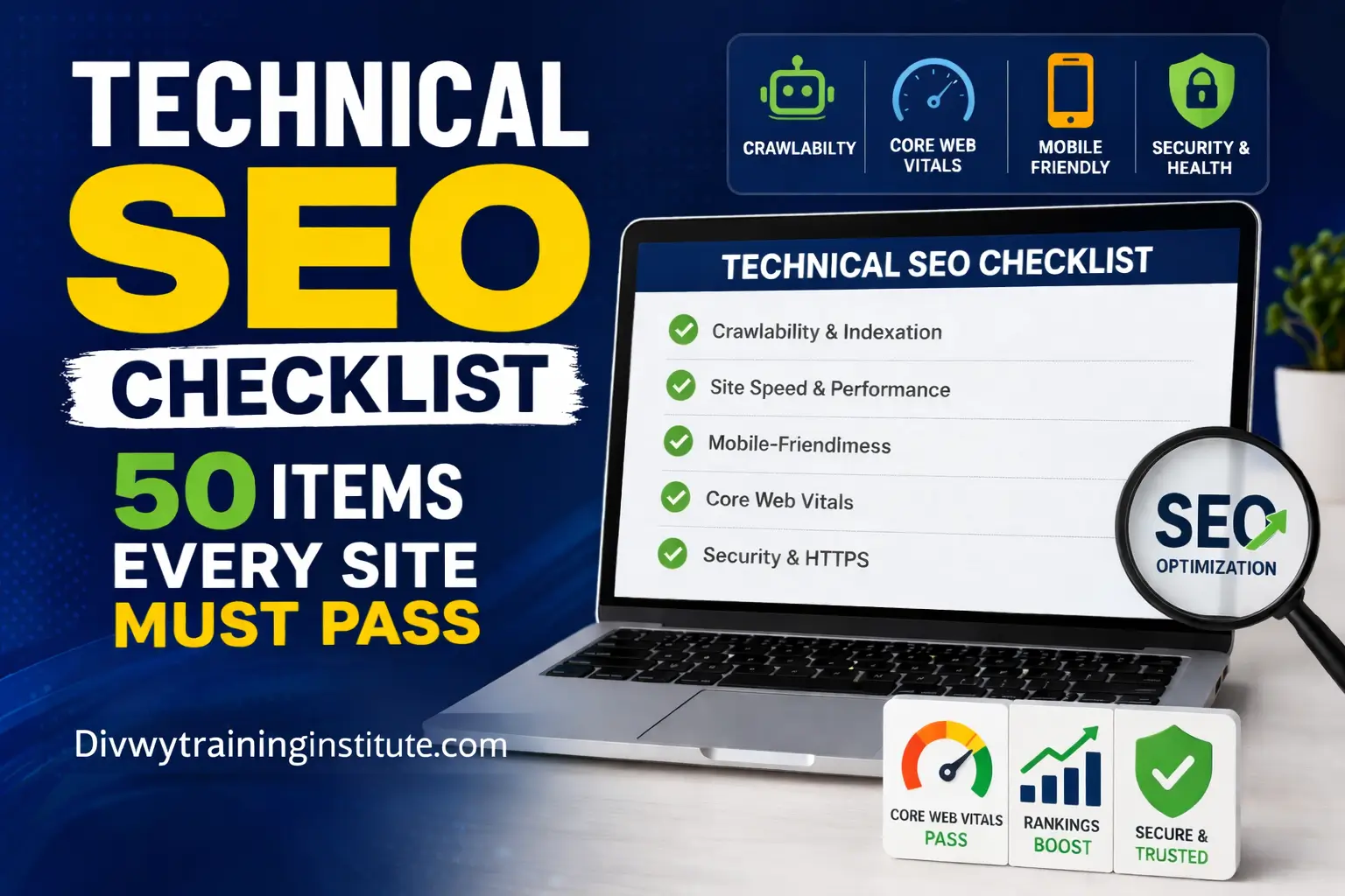 Technical SEO Checklist — 50 Items Every Site Must Pass