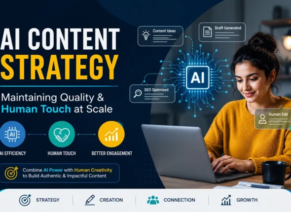 AI Content Strategy: Maintaining Quality & Human Touch at Scale