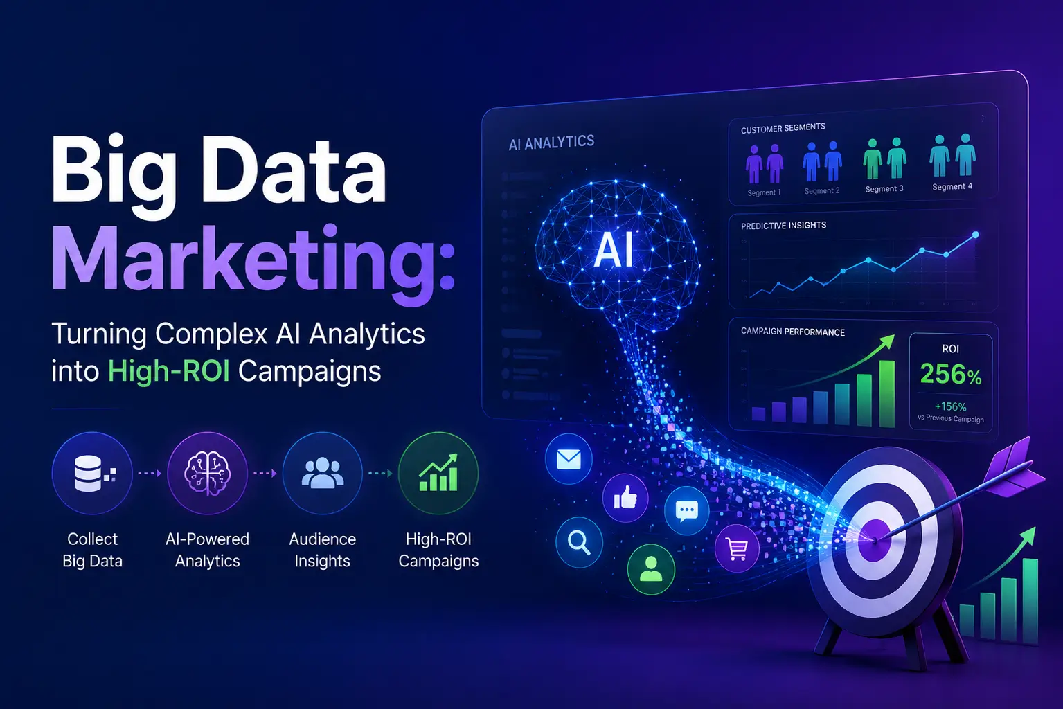 Big Data Marketing: Turning Complex AI Analytics into High-ROI Campaigns