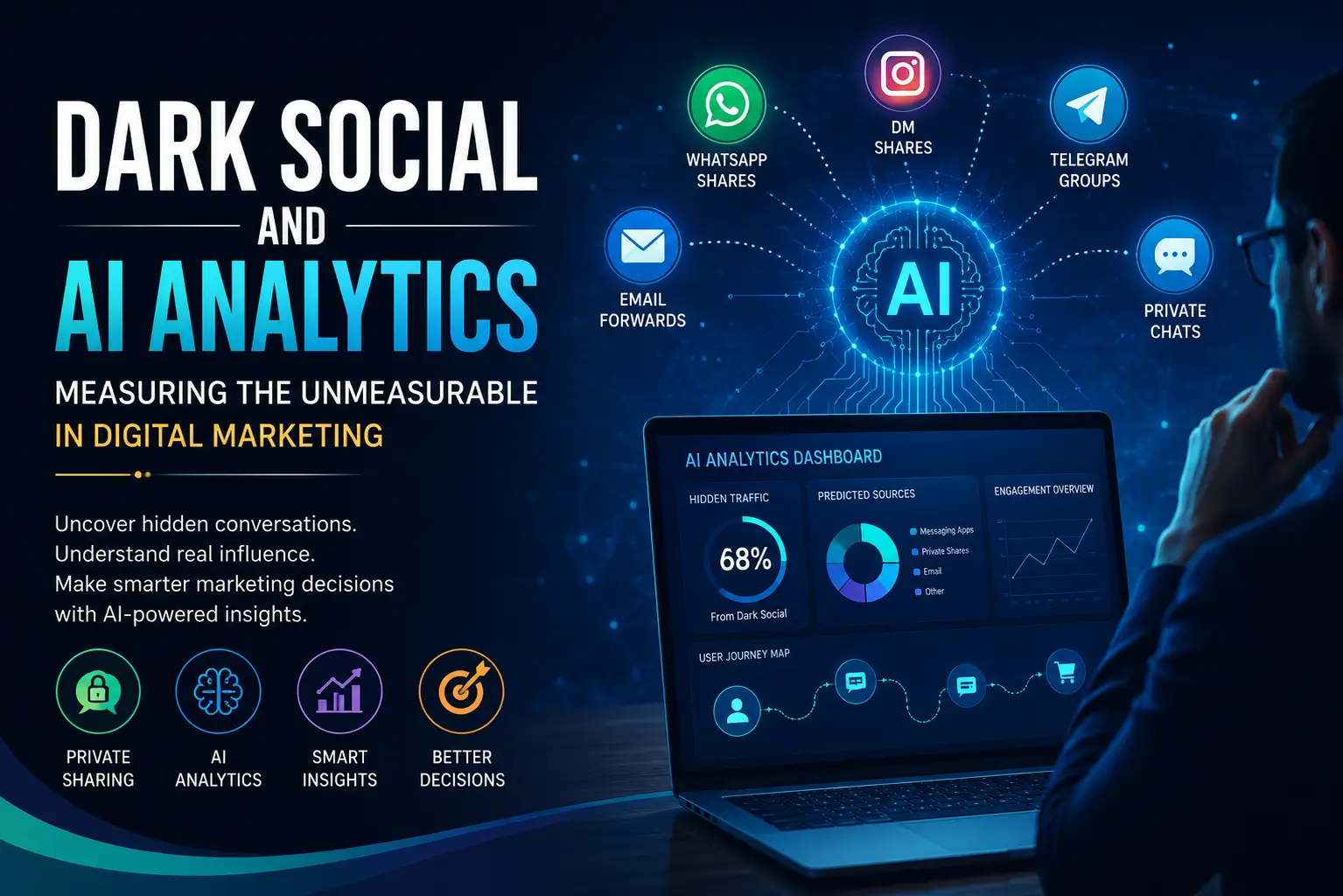 Dark Social and AI Analytics: Measuring the Unmeasurable in Digital Marketing