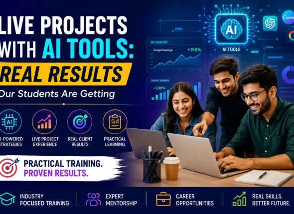 Live Projects with AI Tools: Real Results Our Students Are Getting